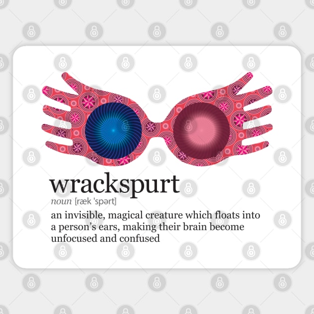 Wrackspurt with Glasses Magnet by KneppDesigns